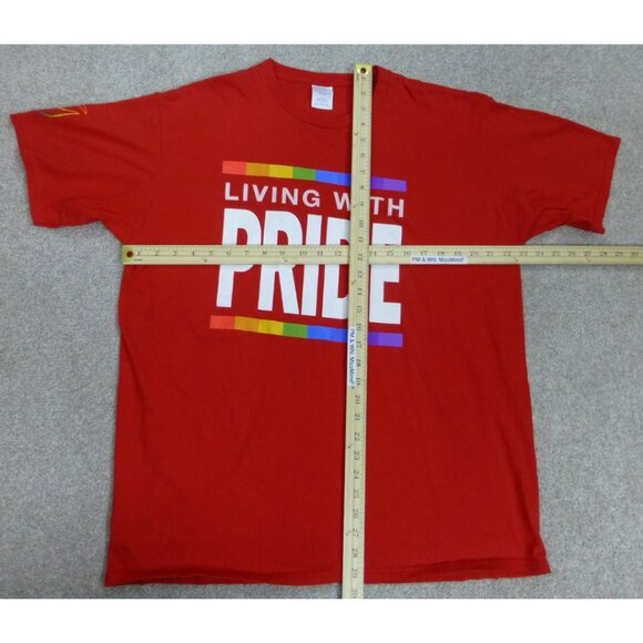 Pride - Living With Pride Gilead Red T-Shirt - Picture 9 of 11